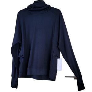 7Diamonds Core Performance Pullover Turtleneck Women's Black XL Long Sleeve